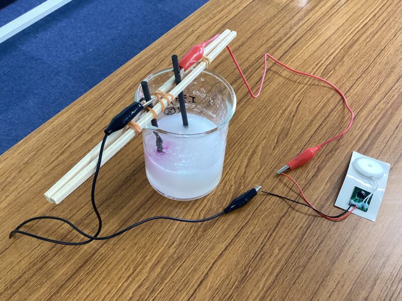 充電放電の実験