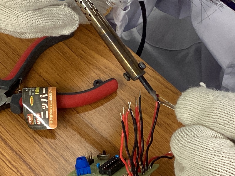 冬の電子工作完成～理科実験教室