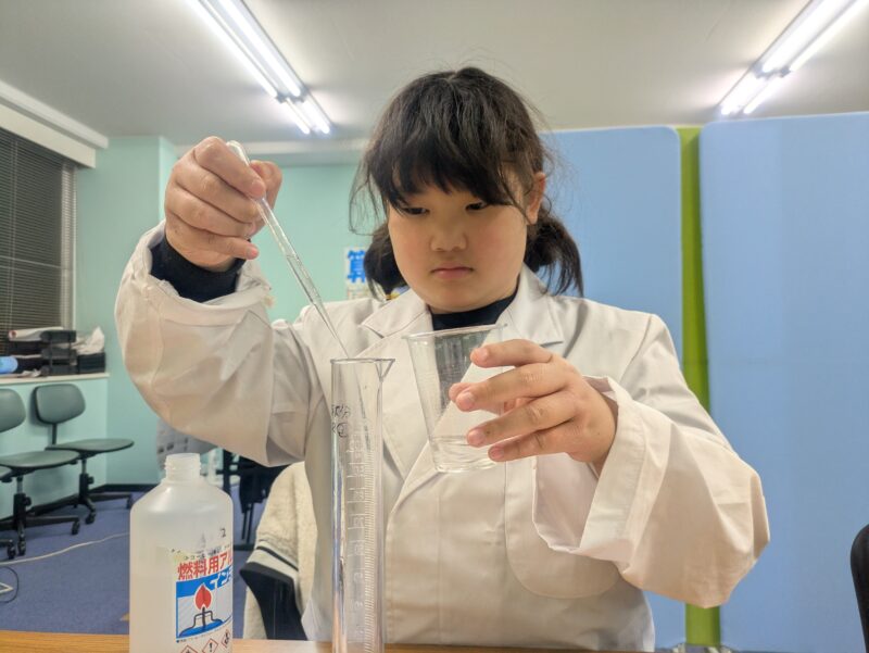 炎色反応～理科実験教室２，３年生クラス～