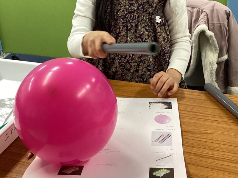 ひまわりくらぶ実体験～静電気のひみつ～