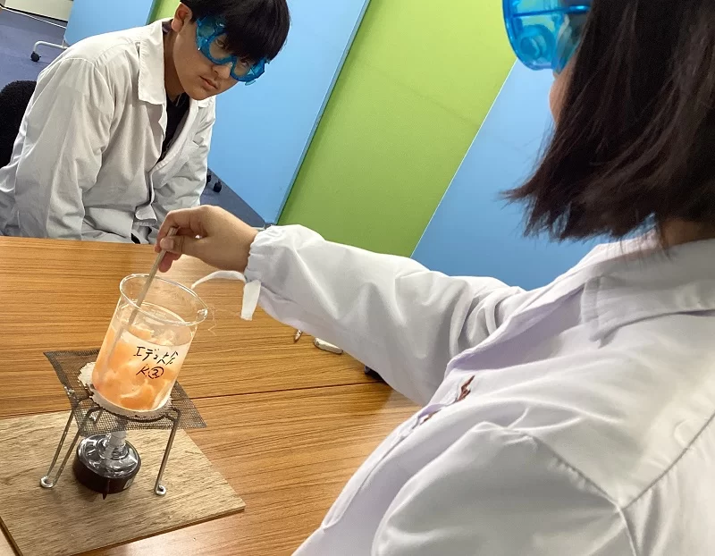 缶詰めのミカン？づくり～理科実験教室