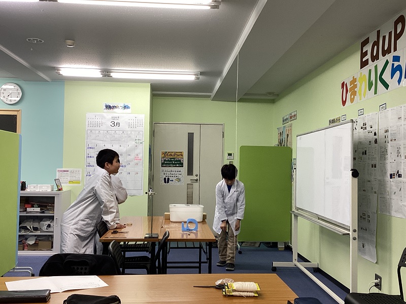 2m以上もある振り子