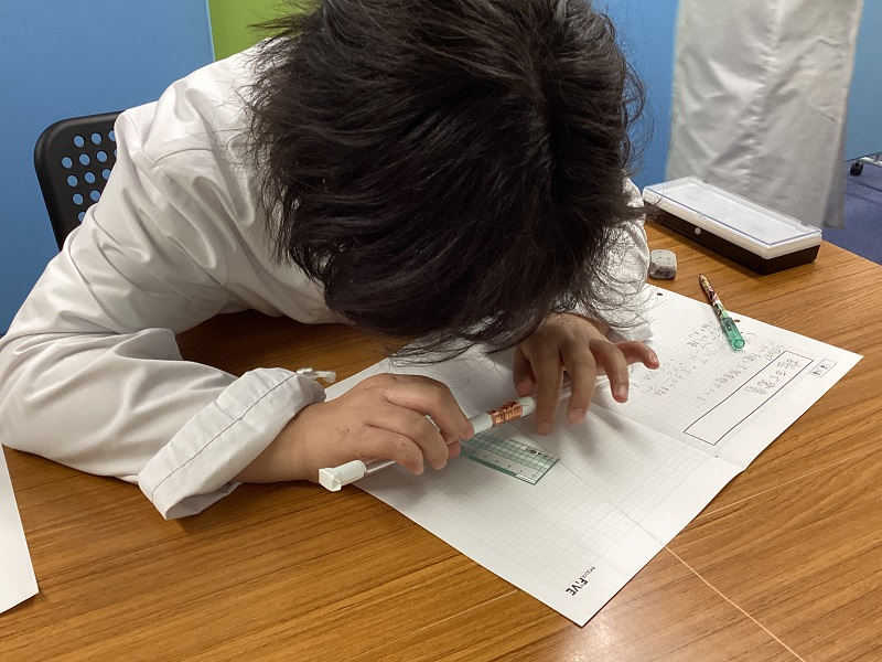 印を見て回数かぞえてます。